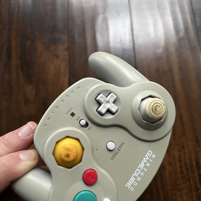 Nintendo Gamecube Wavebird Wireless Controller Gray Platinum  UNTested