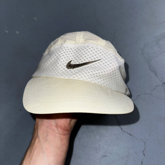 Nike Vintage Hat Cap Strap Back Swoosh Mesh Panel Tailwind Mens 90s Air Max
