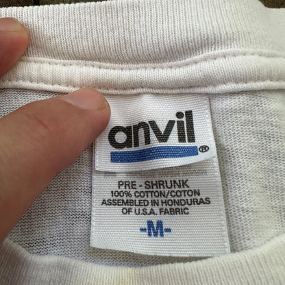 Jack Daniels Tennessee Whiskey Y2K VTG T Shirt Heavily Used Medium Alcohol Drink