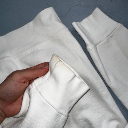 Nike VTG 90s Sweatshirt Crewneck Just Do It USA Logo 1990s White Jumper Gym