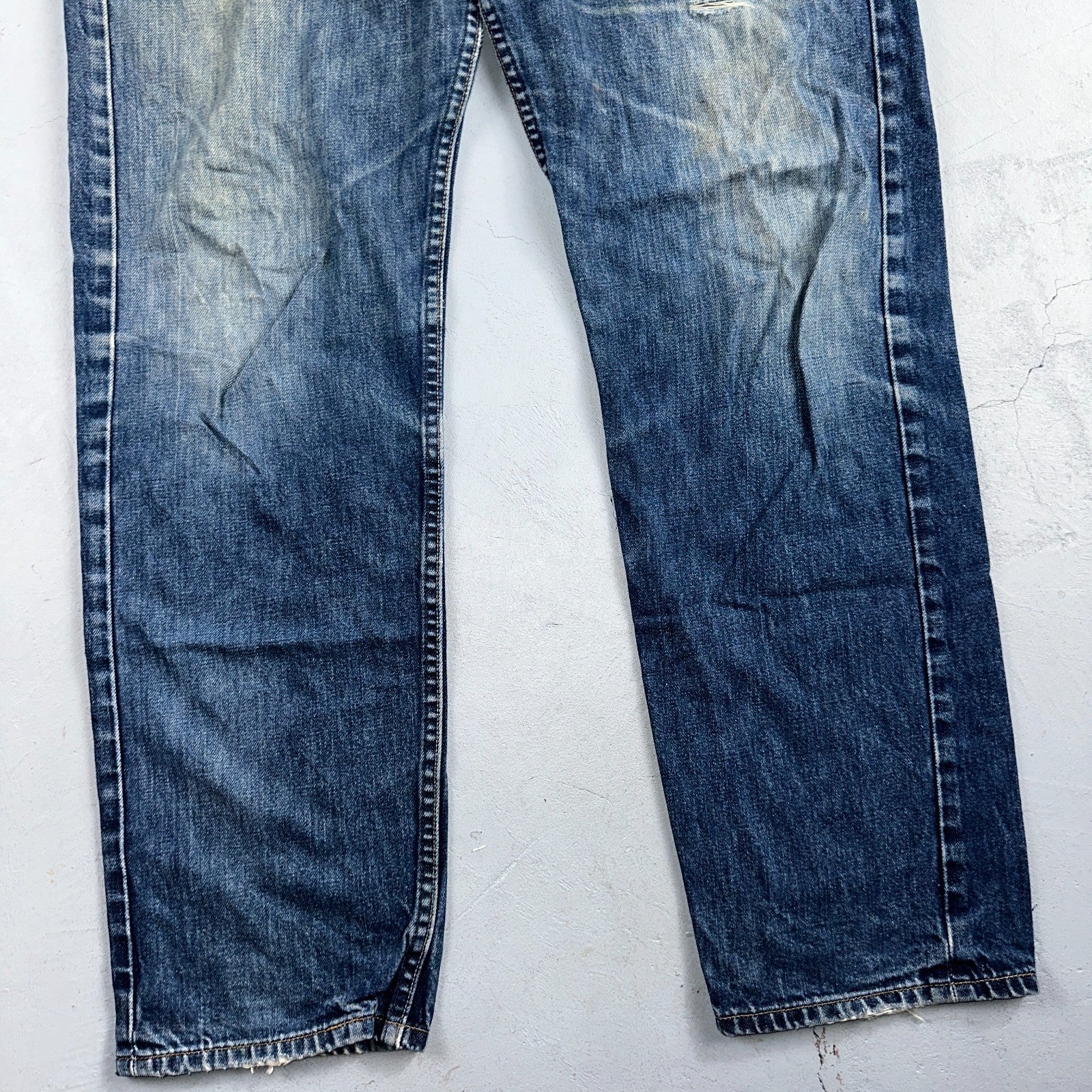 Levis 501 Vintage Y2K 90s XX Straight Leg Jeans Blue Med Wash 38x34 Act 37x31