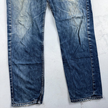 Levis 501 Vintage Y2K 90s XX Straight Leg Jeans Blue Med Wash 38x34 Act 37x31