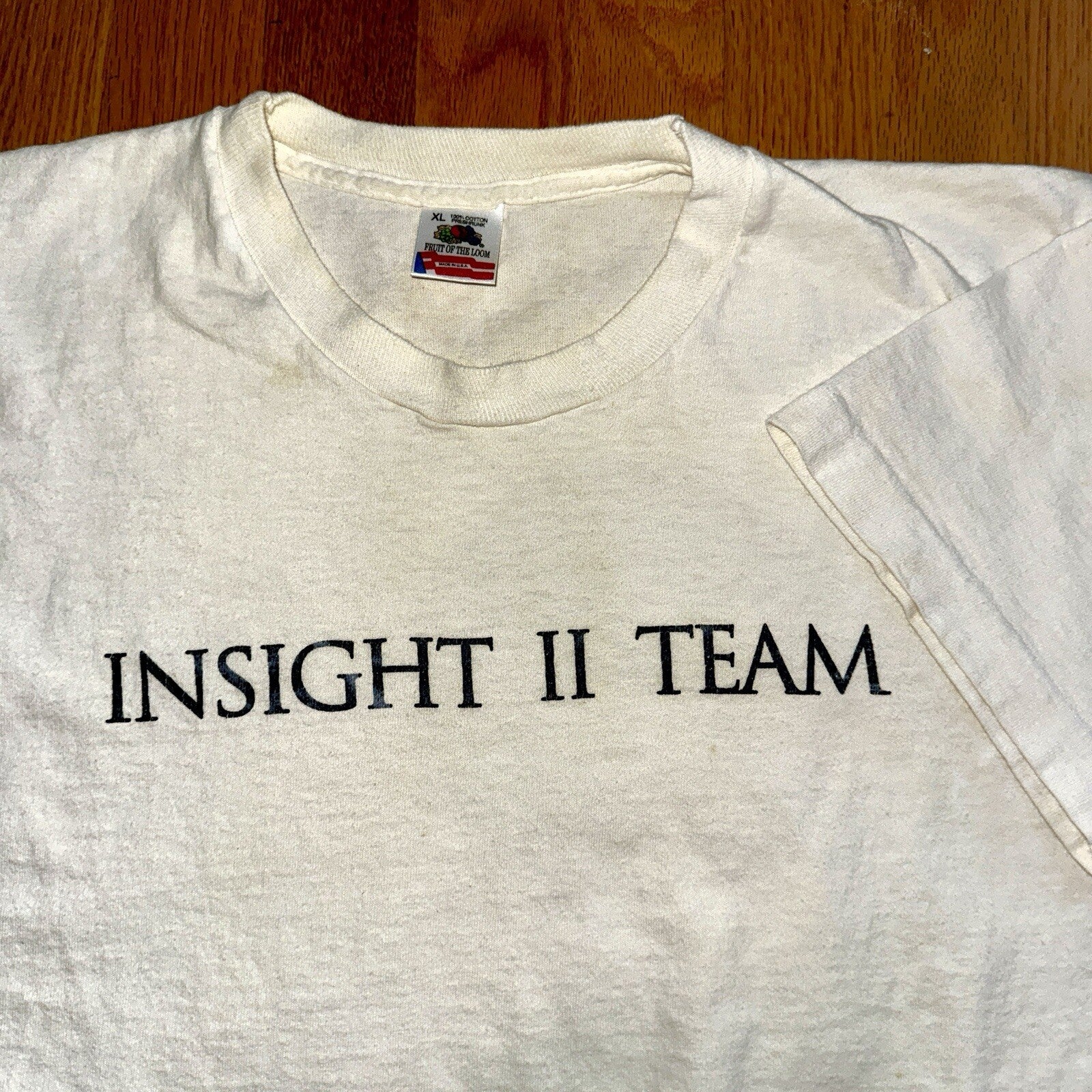 GTI Insight Team USA Old Car Vintage T Shirt 90s Graphic Racing Muscle Tech
