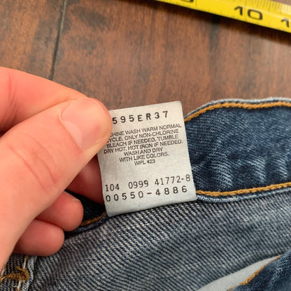 Levis 550 Vintage 90s Relaxed Fit Blue Denim Jeans Size 36X34 Act 33x32