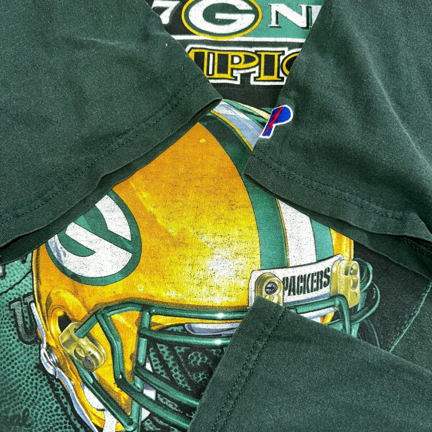 Green Bay Packers 1997 NFL Pro Player Vintage T Shirt Green XL 90s Football USA