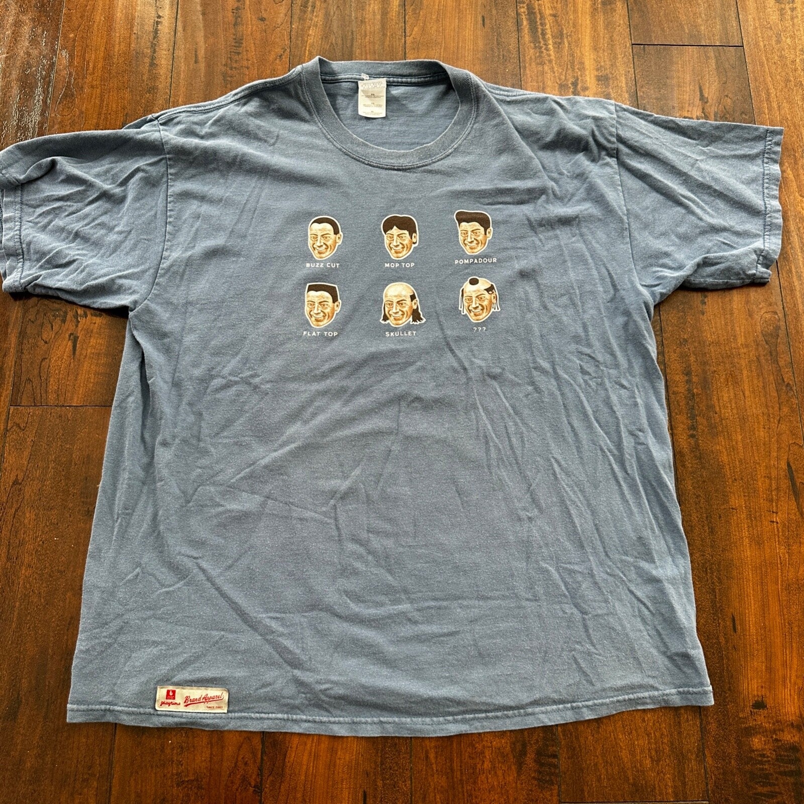 Funny Haircuts Buzz Cut Vintage T Shirt Mullet Wild Gigi Allen XL Music Humor