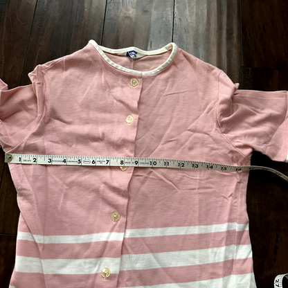 Vintage Bobbie Brooks Women's Pink Crewneck T-Shirt Size Small Rockabilly 80s