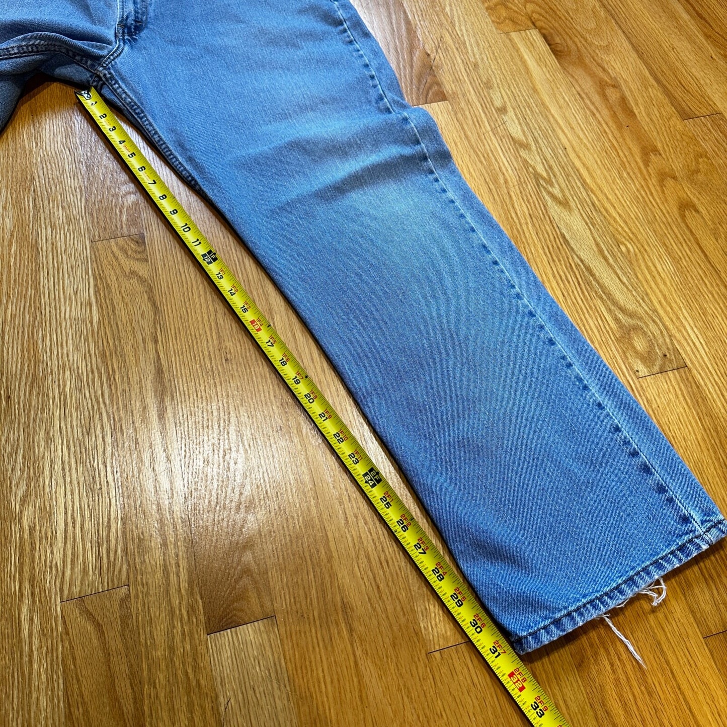 Levis 505 Vintage Y2K Straight Leg XX 2000s Jeans  40x32 Med Wash Act 37x31