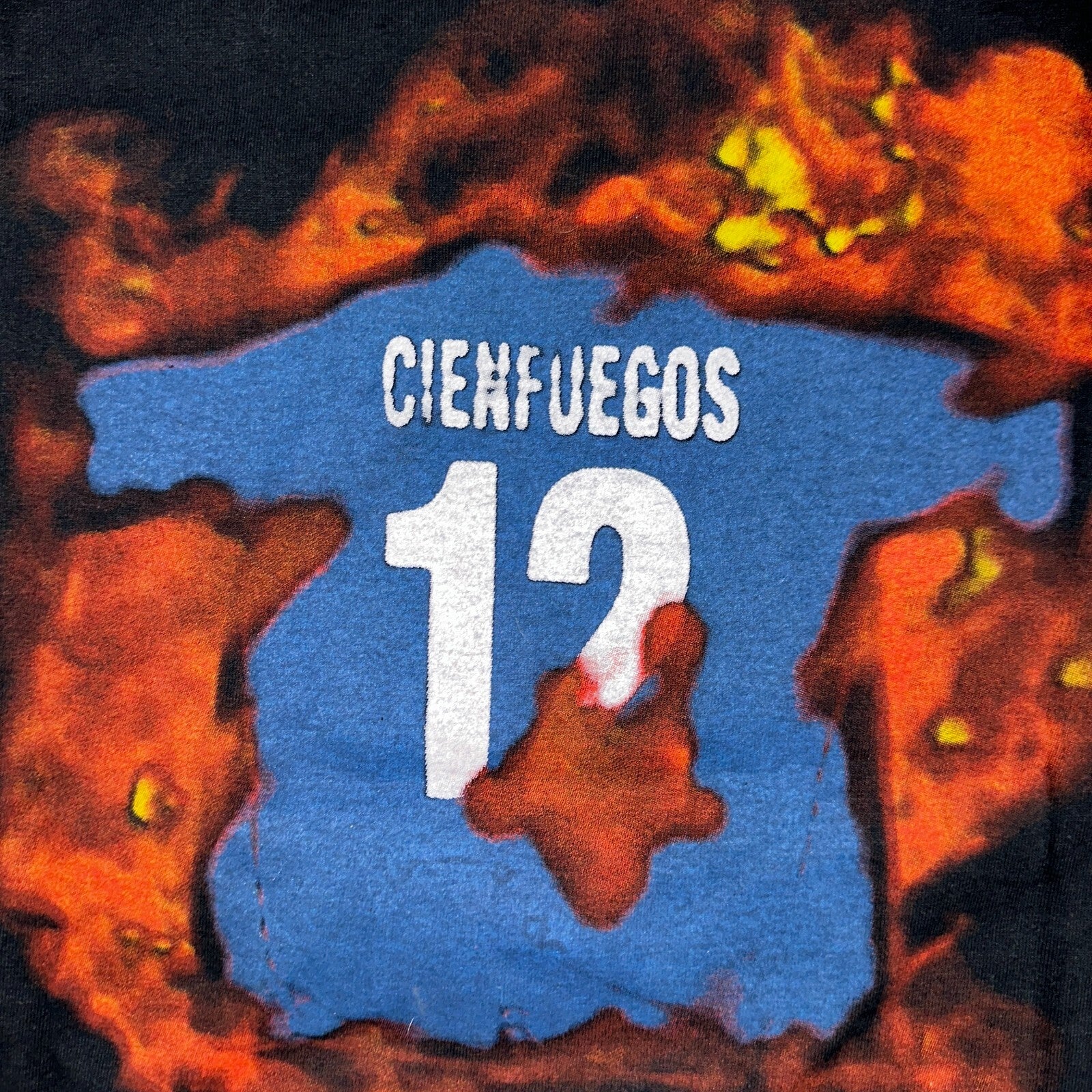 Vintage Y2K Soccer LA Galaxy Futbol Mauricio Cienfuegos MLS T Shirt 2003 Medium