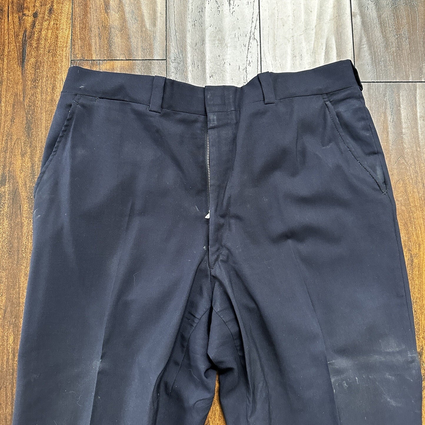 1960s 1970s Navy Oregon Sport Jacket VTG Mens Suit 42 33x33 Rockabilly Classy