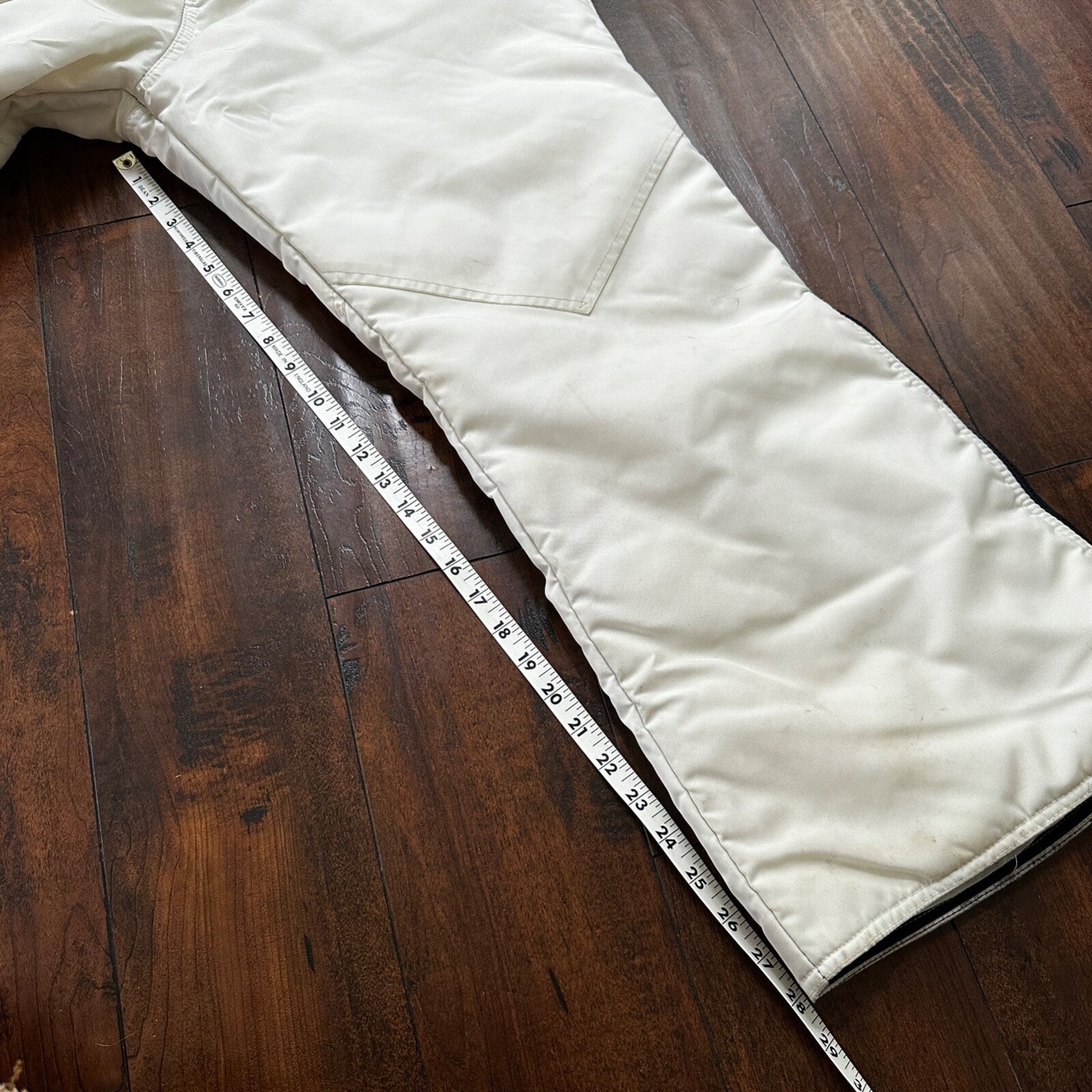 1960s Arcticwear Arctic Cat Bib Overalls Snow Suit Black Size L Vintage Zip Legs