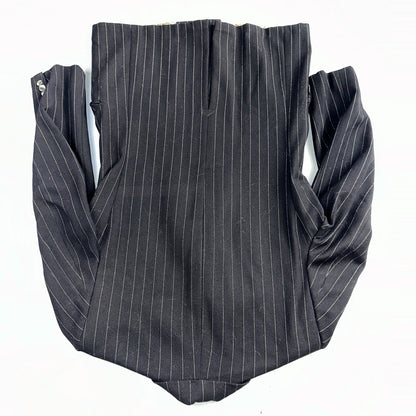 VTG Mens Suit 36 Double Breast 8 Button Jacket Sport Coat Rockabilly 50s Striped