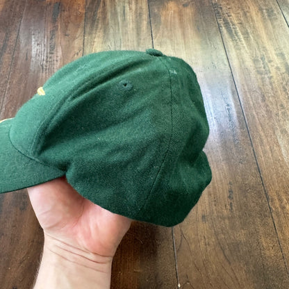 Oregon Nike Swoosh Vintage Hat Cap Snapback 90s Green Big Embroidery OSU Beavers