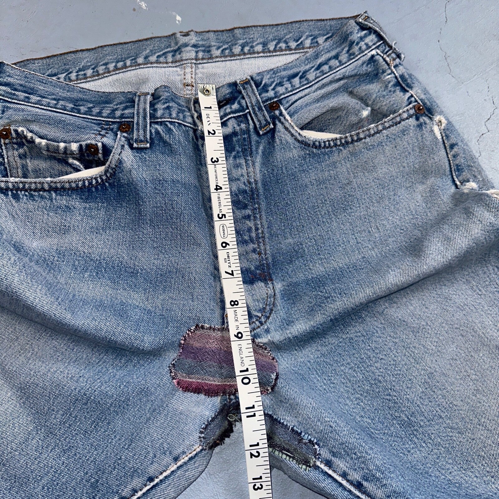 Levis 501 Vintage 80s Redline Selvedge USA XX Jeans Light Wash 1980s Act 29x28