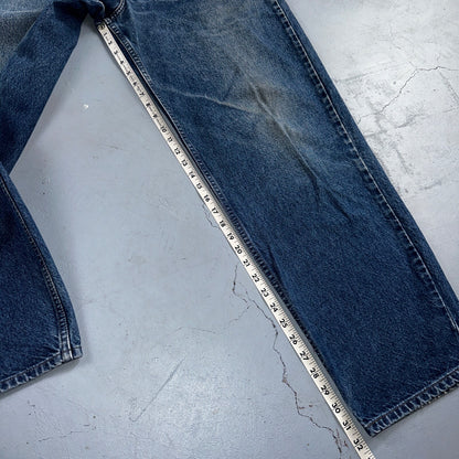 Levis SilverTab Vintage 90s Baggy Denim Jeans Blue Silver Tab Skater Act 35x32