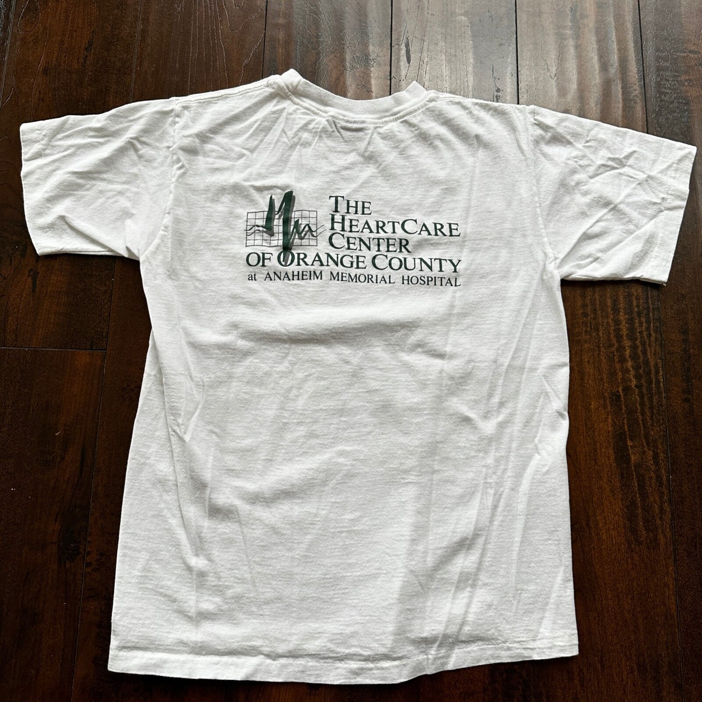 Nurse Medical Rehab Vintage T Shirt Hospital Human Care Love Orange County