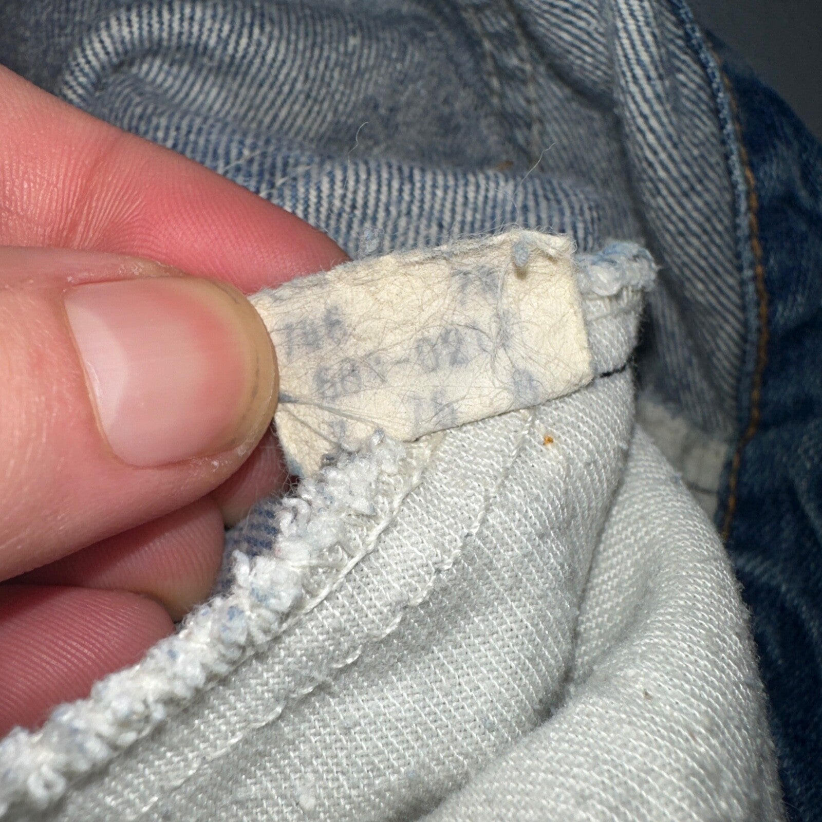 Levis 684 Vintage 70s USA Orange Tab Bootcut Flare Blue Bell Bottom Jeans 34x32