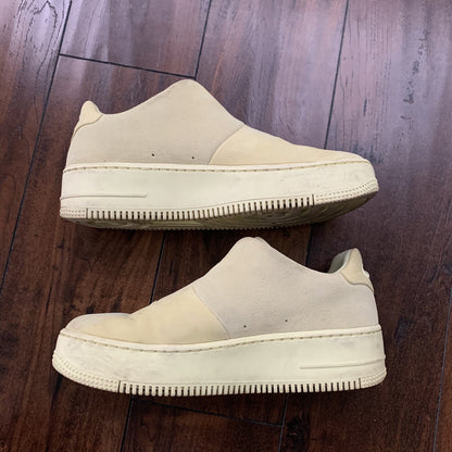 Nike Womens Air Force 1 Sage Xx Sneakers Shoes Yellow A01215-300 Low Top 9W