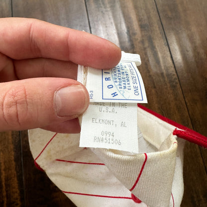 Zenith Very Rare Pinstripe VTG Hat Cap Snapback Advertising Radio Horizon 70s