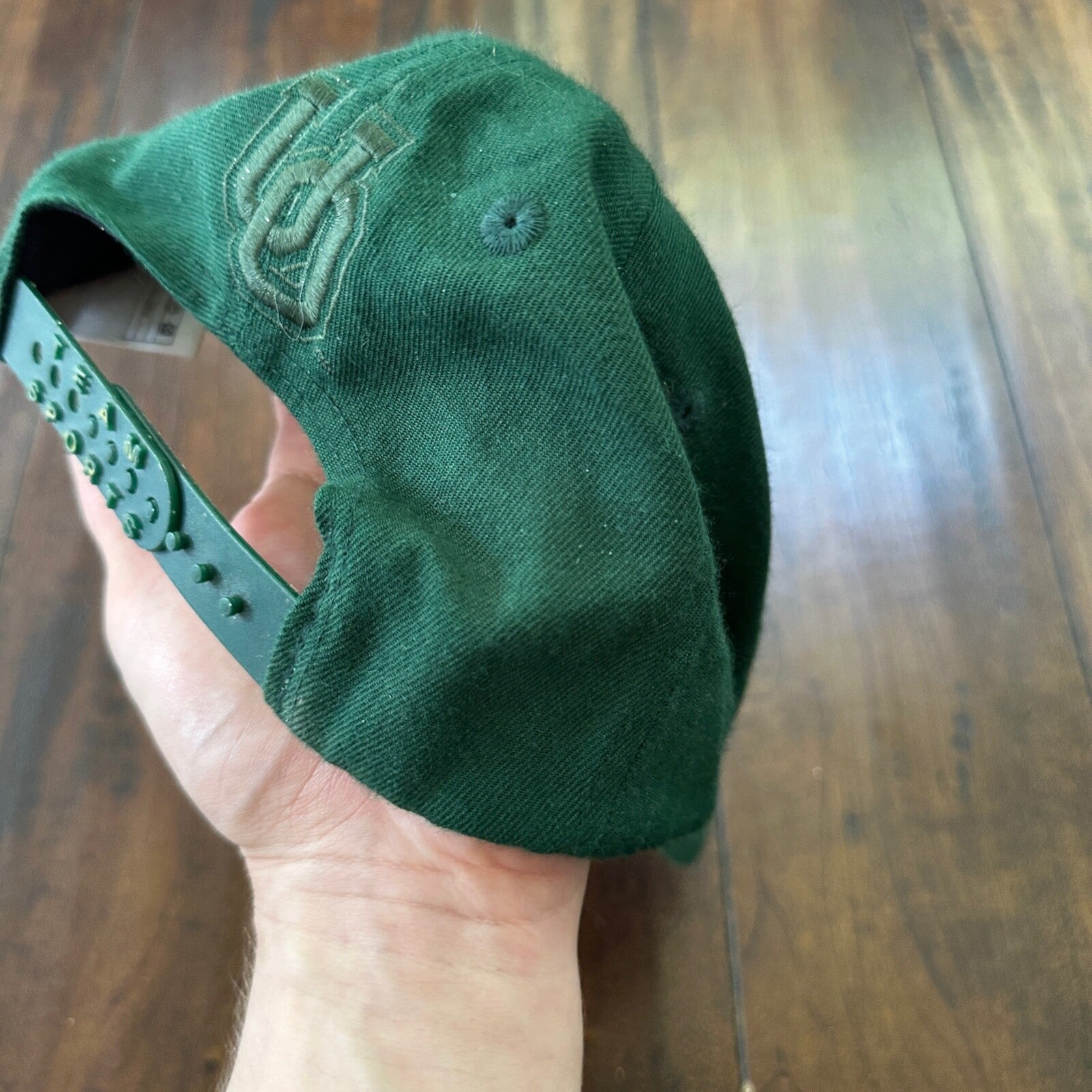 Oregon Nike Swoosh Vintage Hat Cap Snapback 90s Green Big Embroidery OSU Beavers