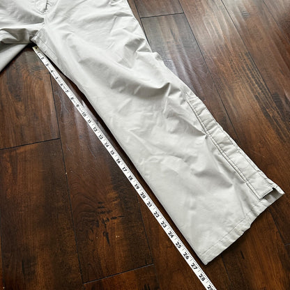 VTG GORETEX Jack Nicklaus Mens 10 Golf Pant Grey Fabric Zip Up Sports Outdoor