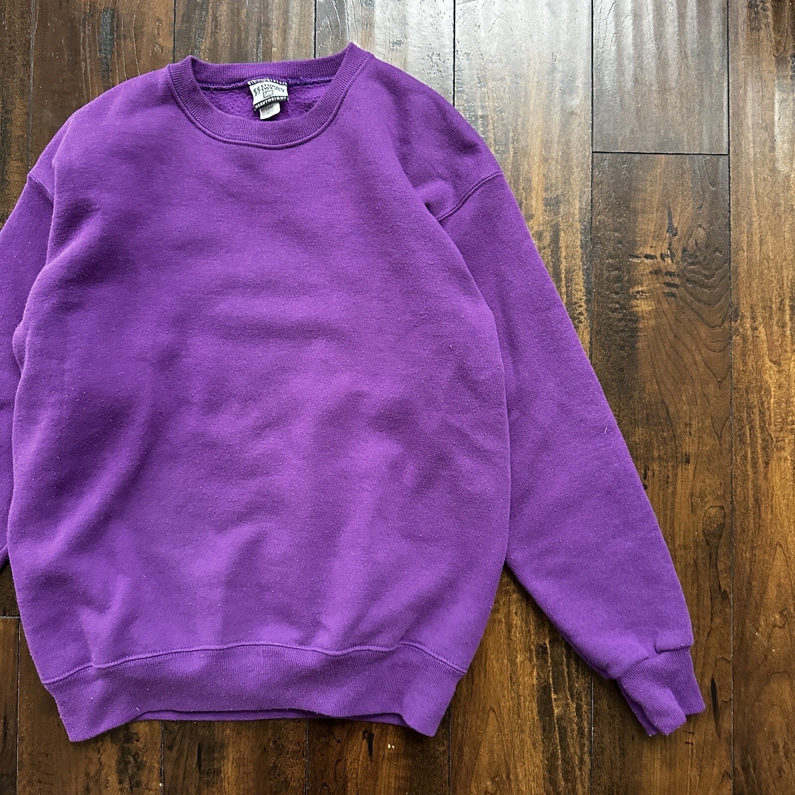 Vintage 90s Lee Sturdy Sweats Sweatshirt Large Womens Purple Pullover USA RARE