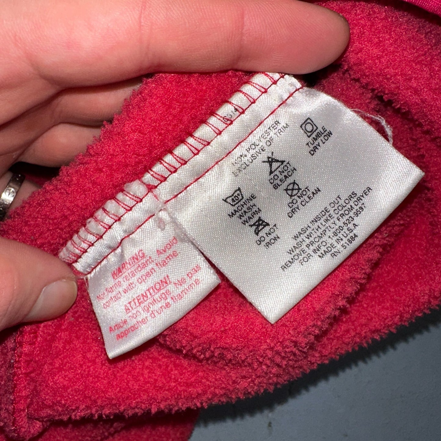 PATAGONIA Rare Vintage Snap-T Pullover Fleece Jacket 90s USA Made Pink Gray SZ M