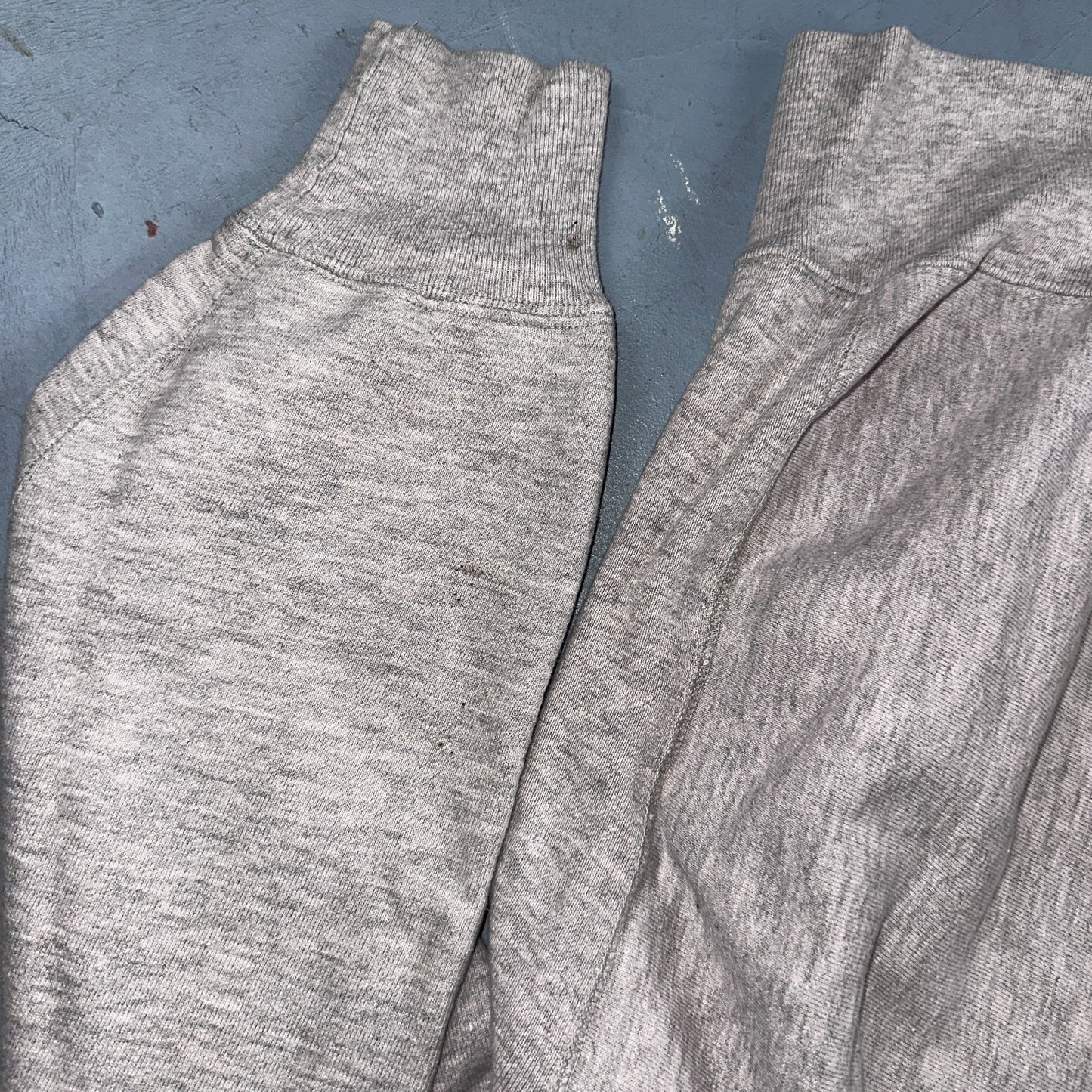 VTG 80s Champion Reverse Weave Crewneck Sweatshirt Gray USA XL Lion Sun Motif