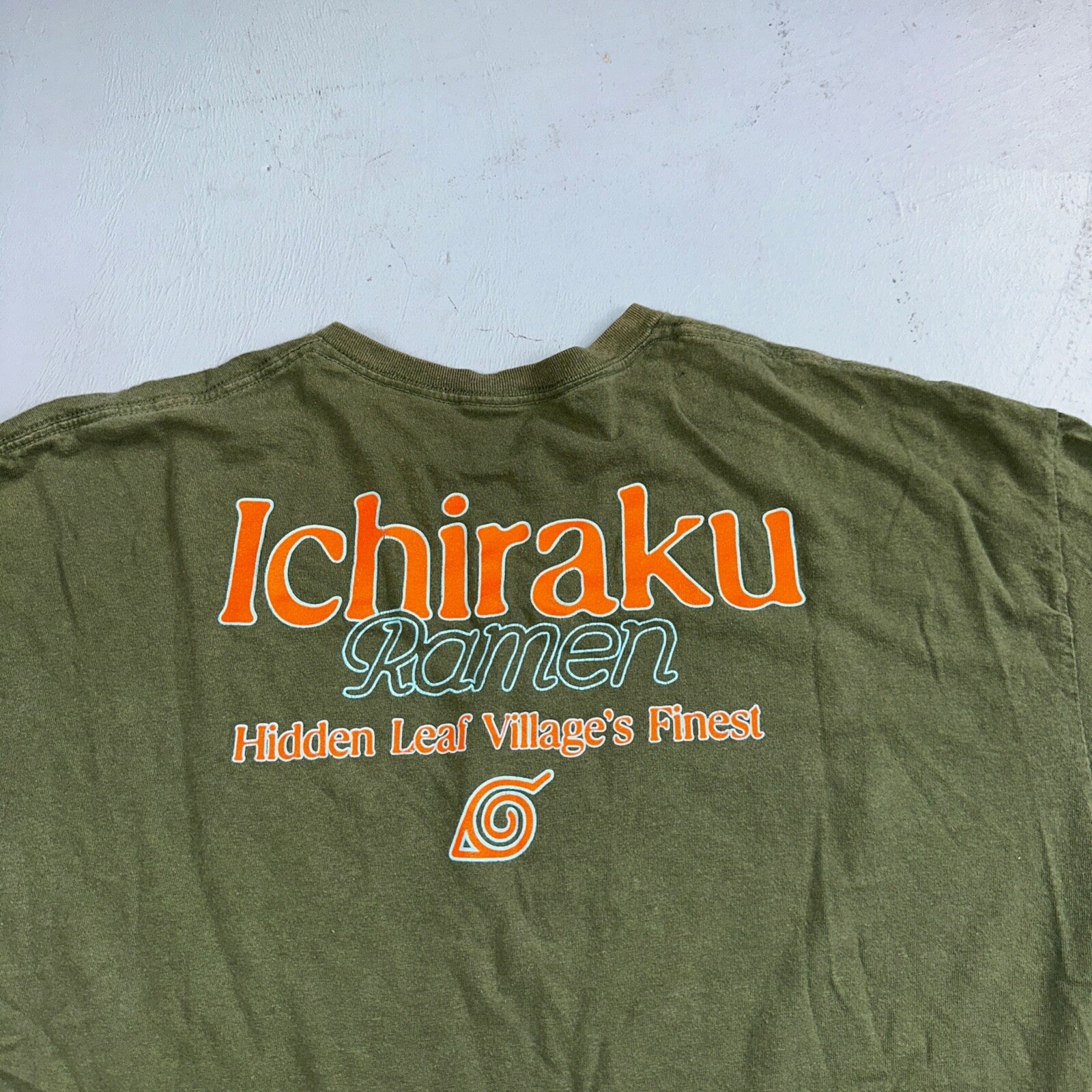 Naruto Ramen Ichiraku Rare VTG Style T Shirt Hidden Leaf Art Anime Cool Story