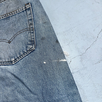 Levis 501 Vintage 80s Redline Selvedge USA XX Jeans Light Wash 48x30 Act 44x26