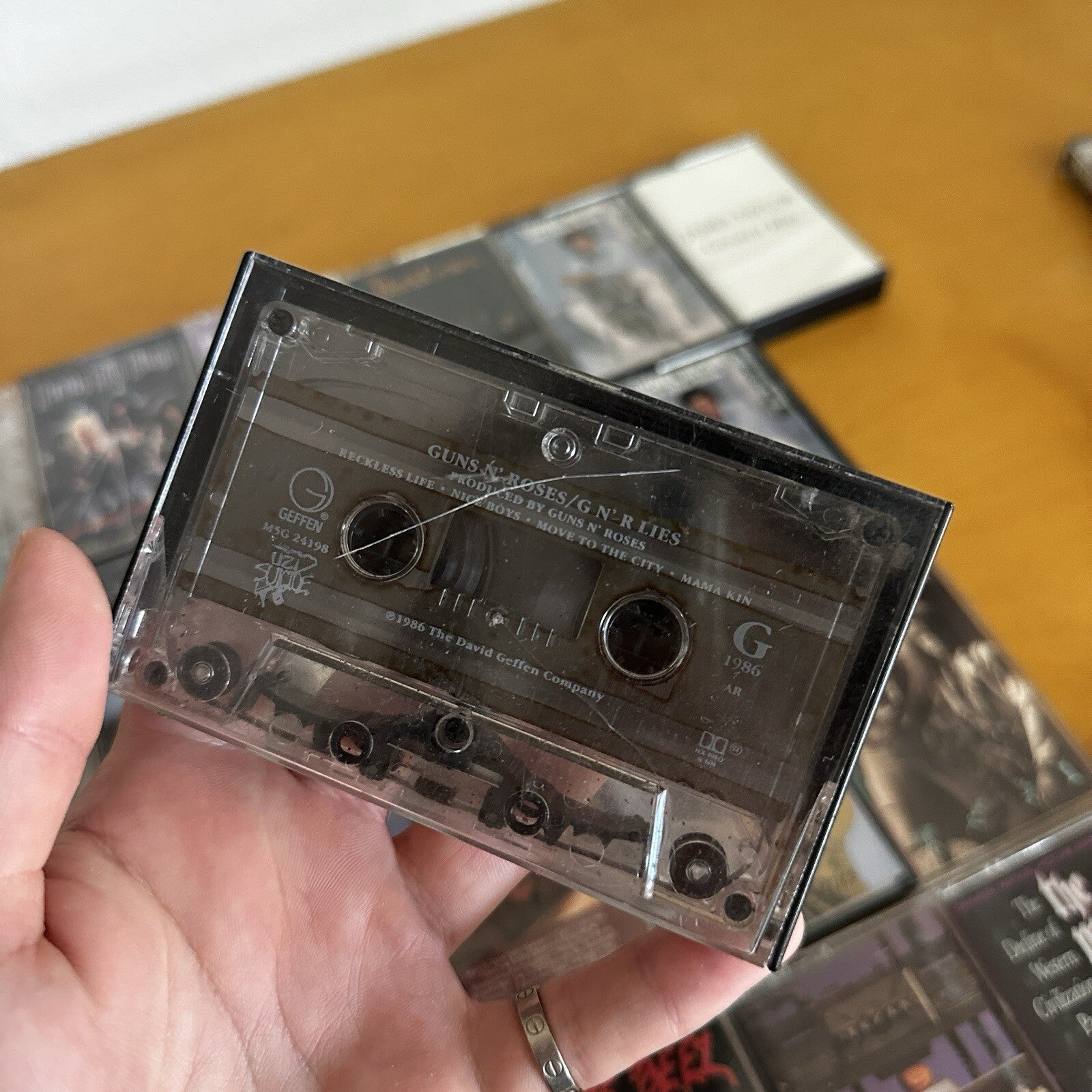 Lot Of 26 Random Cassette Tape Lot Music Lover Rock Metal Grunge Beach Boys Cool