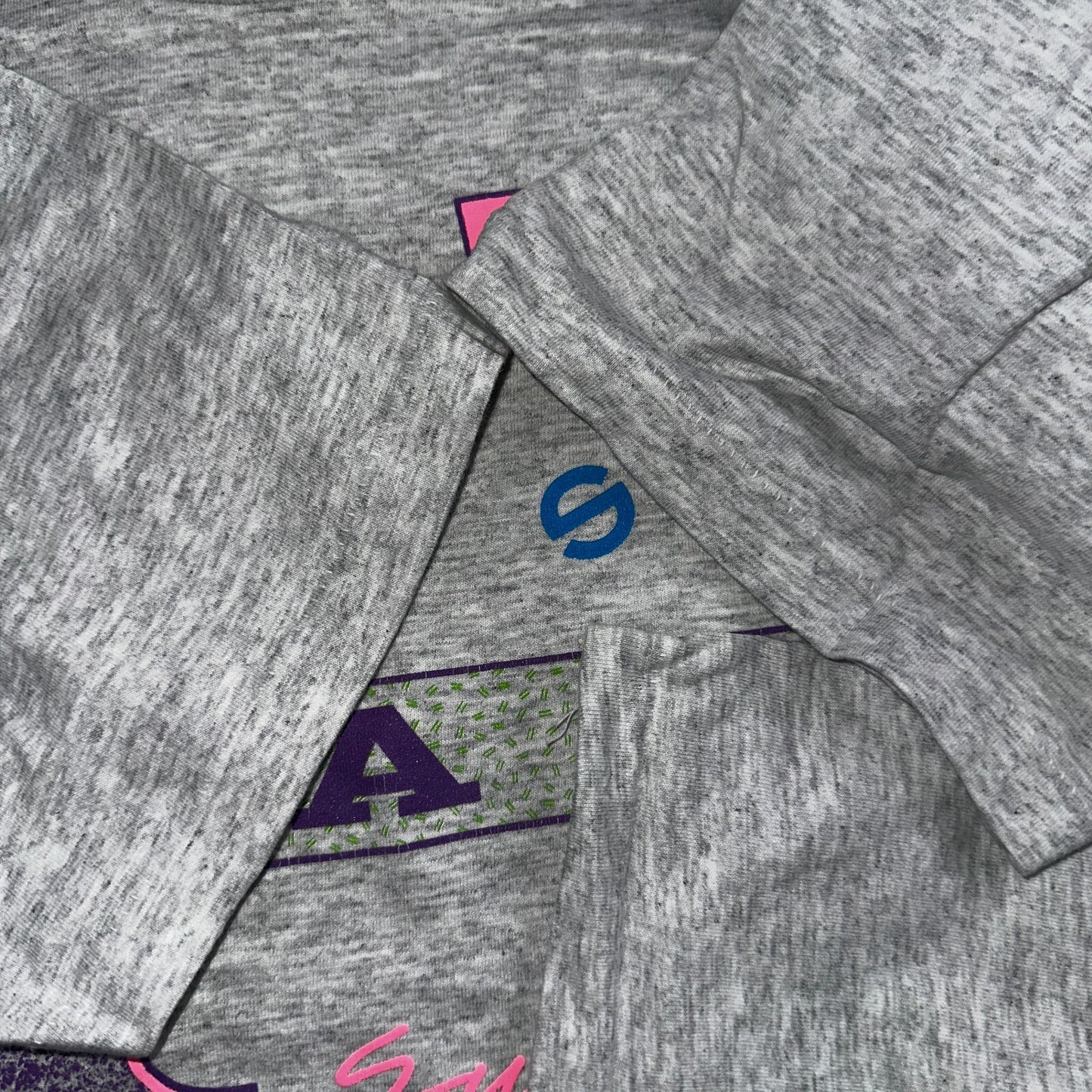 Team 1992 Summer Spain Crop Top VTG T Shirt 1992 Sports Beach Cool Graphic 90s