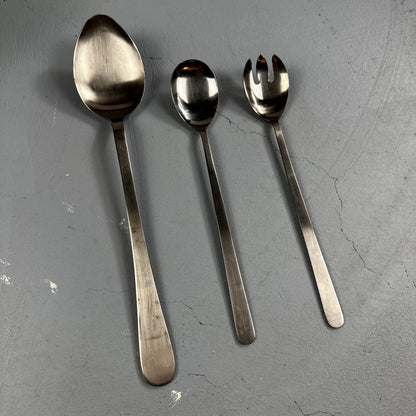 Towle Lauffer  MAGNUM  JAPAN 18/8 Satin Stainless Flatware Lot of 3