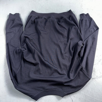 Paul & Shark Yachting Men’s Sweater Navy Patch Pullover Size L Wool V Neck