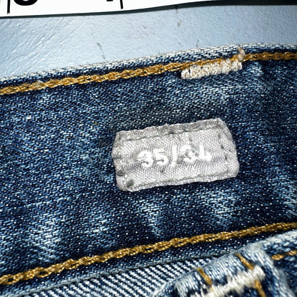 Ariat Rebar Jeans Men's 35x34 Blue M4 Workhorse Edge Boot Cut Western