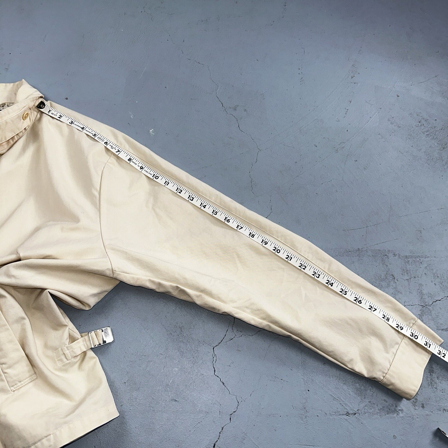 Polo Ralph Lauren Jacket VTG 90s Mens XL Tan Khaki Dad Full Zip Side Belted