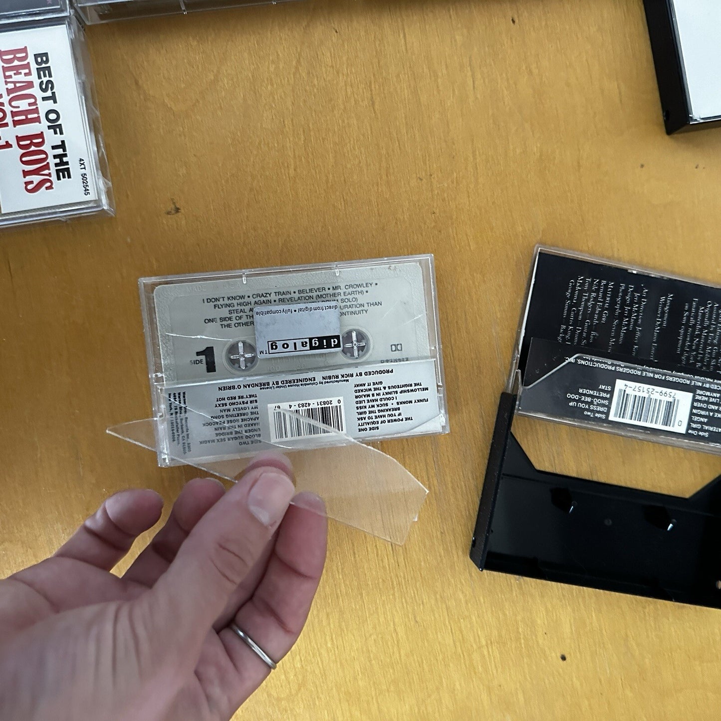 Lot Of 26 Random Cassette Tape Lot Music Lover Rock Metal Grunge Beach Boys Cool