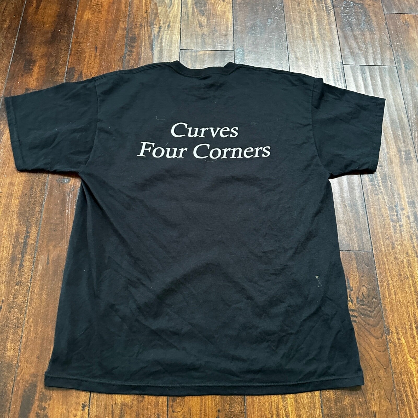 Taking It Off Funny VTG T Shirt Y2K Curves XL Black Rap Music Grunge Band Pop