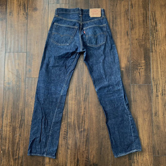 Levis 501 XX Big E Vintage 60s Redline Selvedge Denim Jeans DARK 29x34 Ac 27x30