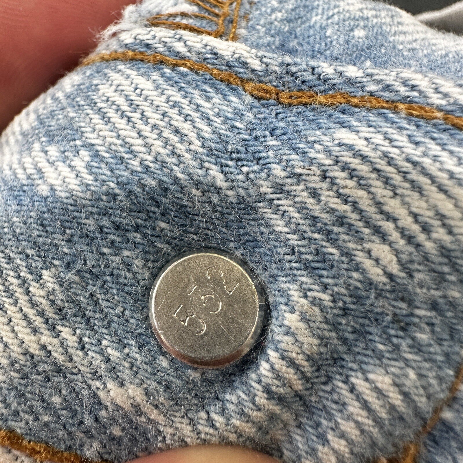 VTG 90s Levis 501 Button Fly 27x32 USA Tag Jeans Straight Wash Light X Act 25x30