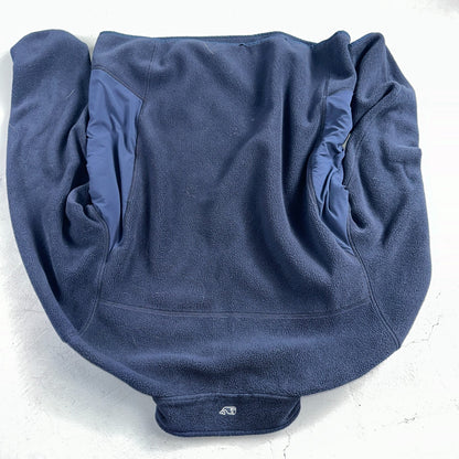 Vineyard Vines Vineyard Navy Quarter Zip Fleece Lined Mountain Sweater - Size M