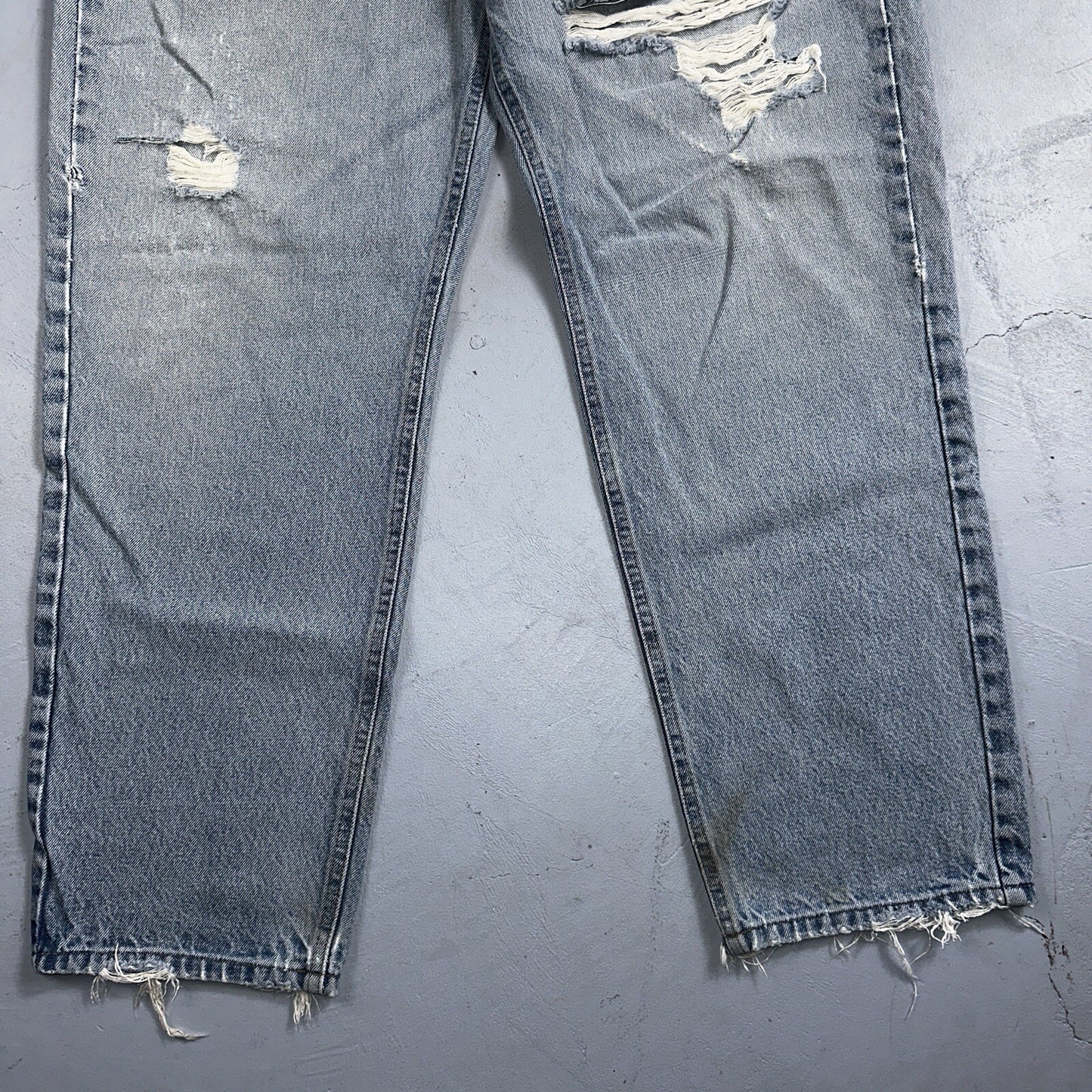 Carhartt B17 DST Relaxed Fit Denim Blue Jeans Mens 40x32 Workwear Denim