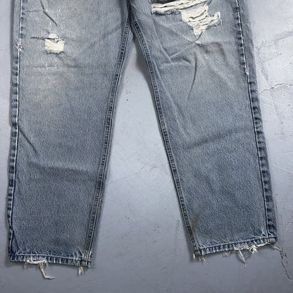 Carhartt B17 DST Relaxed Fit Denim Blue Jeans Mens 40x32 Workwear Denim