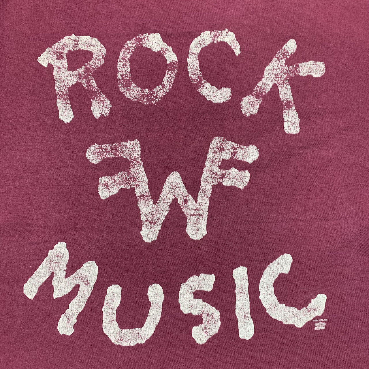 Weezer 90s Vintage T Shirt Album Promo Nirvana Rap Band Music Maroon 1994