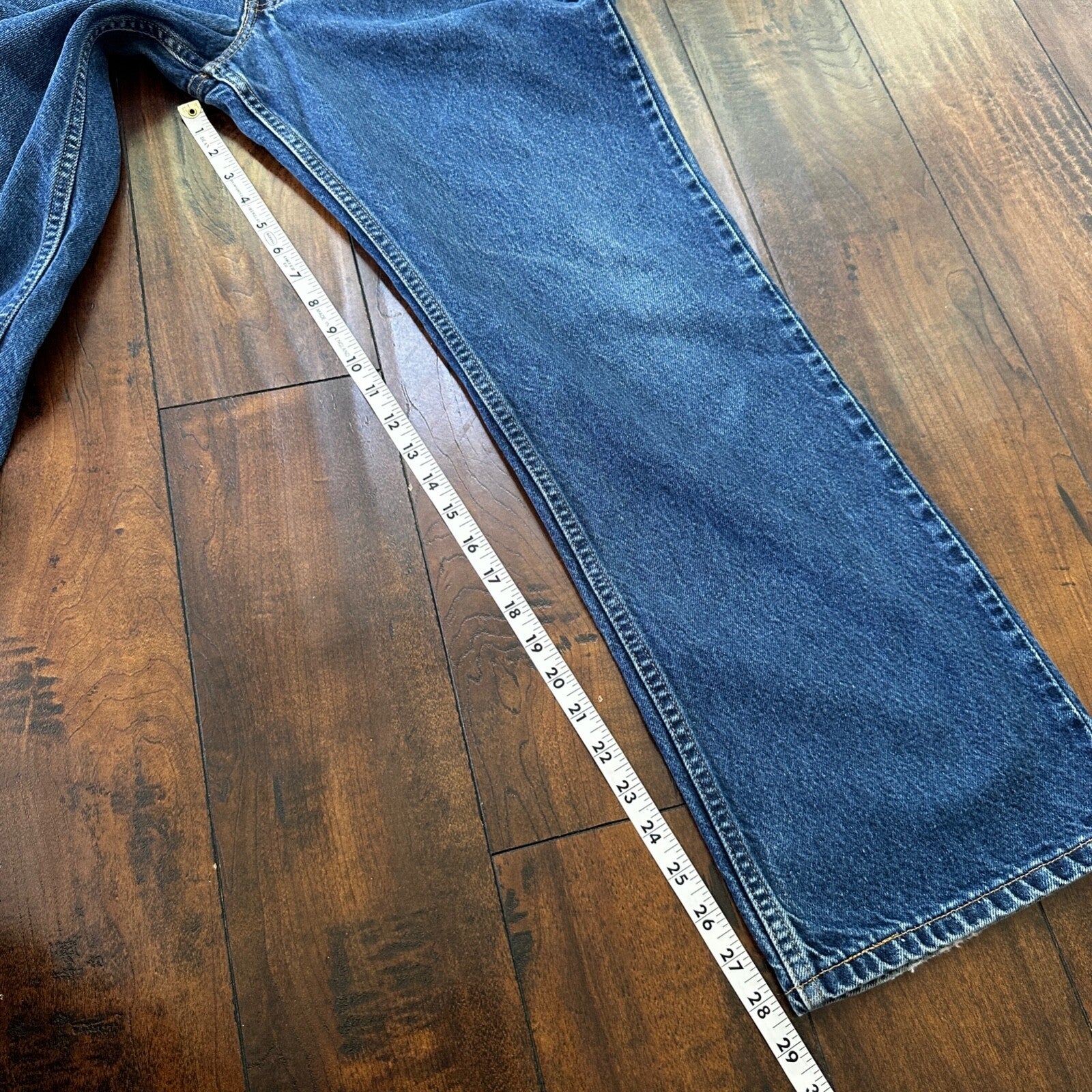 Levis 517 Vintage 90s Med Wash Jeans Boot Cut Mexico Y2K 36x30 Act 34x28