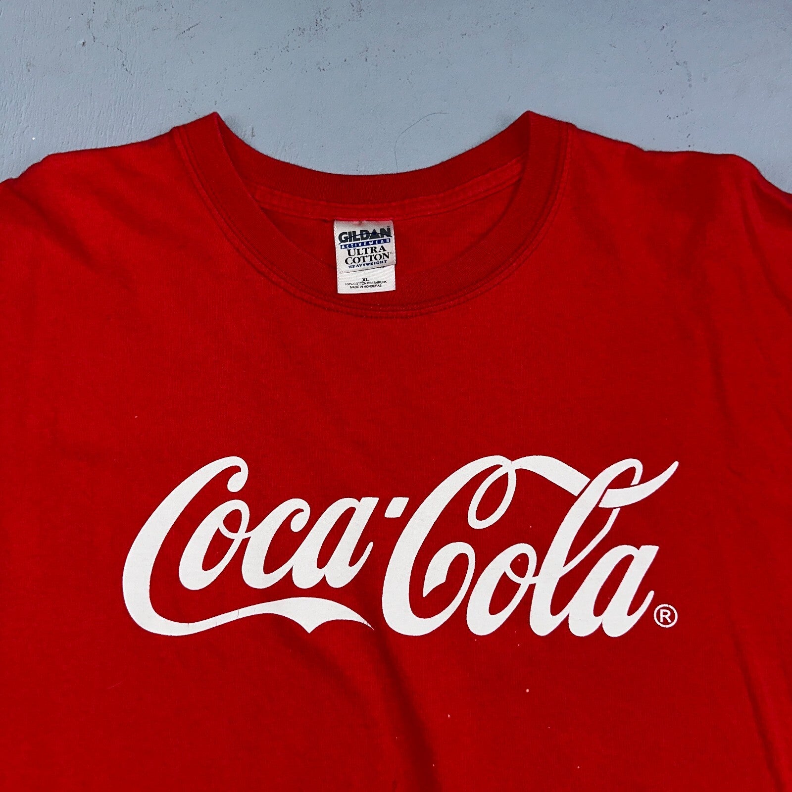 Coca Cola Soda VTG T Shirt Y2K Red Promo Basic Cool 2000s Drink Energy