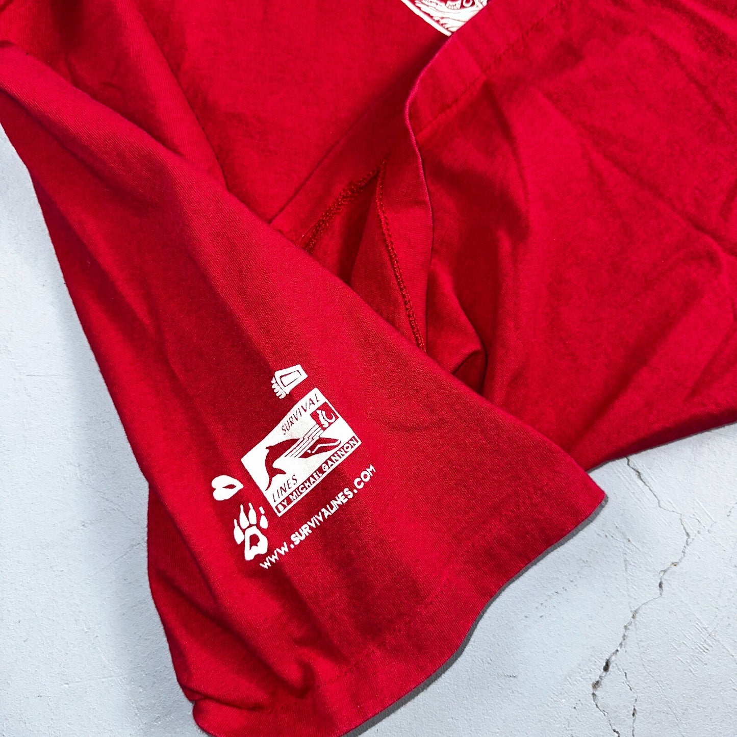 Survival Lines Earth VTG T Shirt Hippie Anvil Band Promo Trip 90s 2XL Tree Music