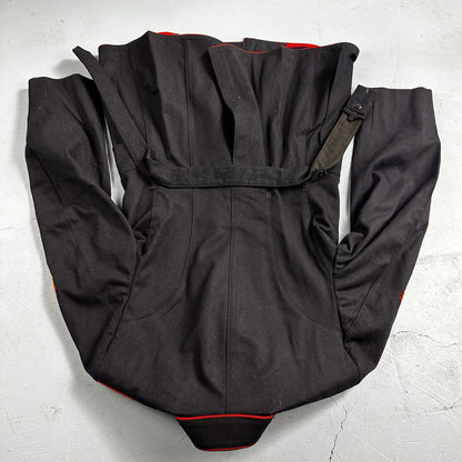 VTG Authentic WWII Paramarine United States Marine Corp Dress Blue Jacket USMC