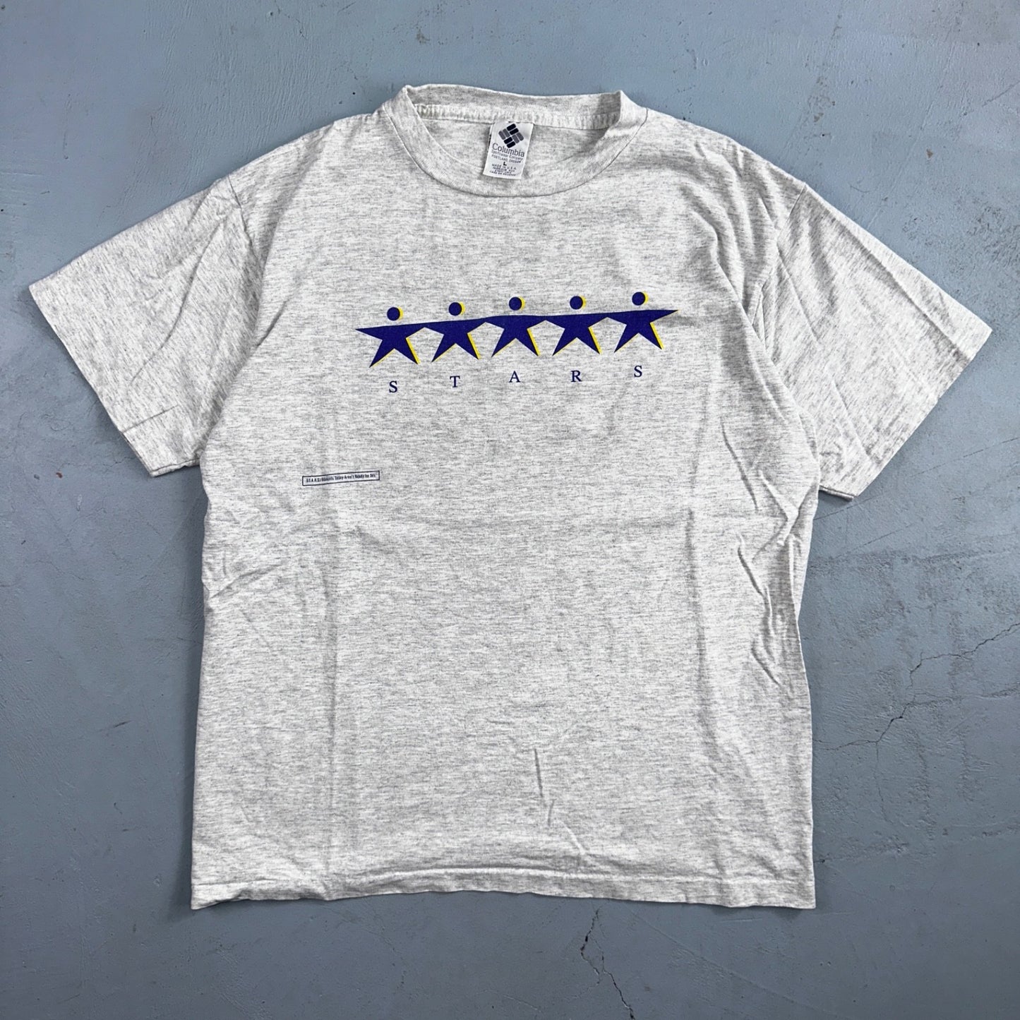 STARS Students Ready For S*x VTG T Shirt DARE Graphic Text Rare Single Stitch