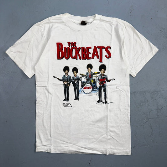 Vintage 1980s Little Rascals Buckwheat The Buckbeats Beatles Shirt 80s Band Rap